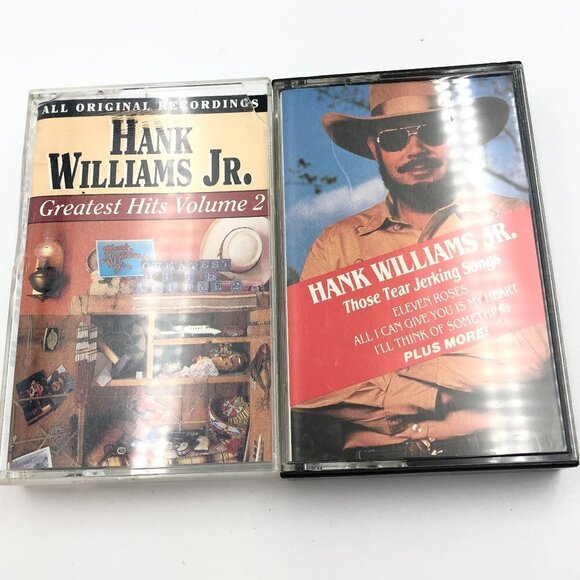 Hank Williams Jr. Cassettes - Picture 1 of 3